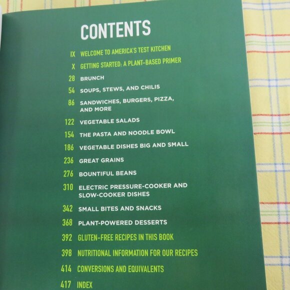 The Complete Plant Based Cookbook ATK 500 Inspired Flexible Recipes 2020 Easy PB - Picture 3 of 11